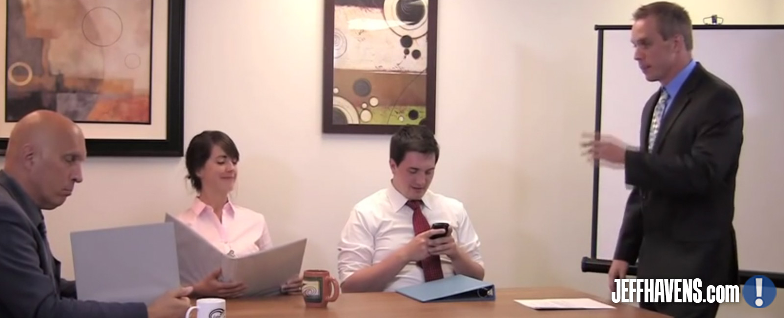 Texting in Meetings Texting in Meetings