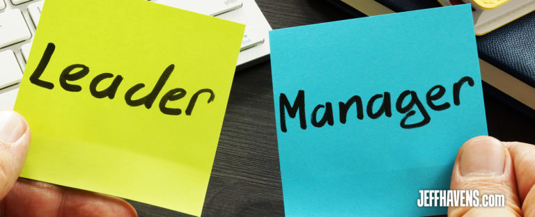 The Difference Between a Manager and a Leader