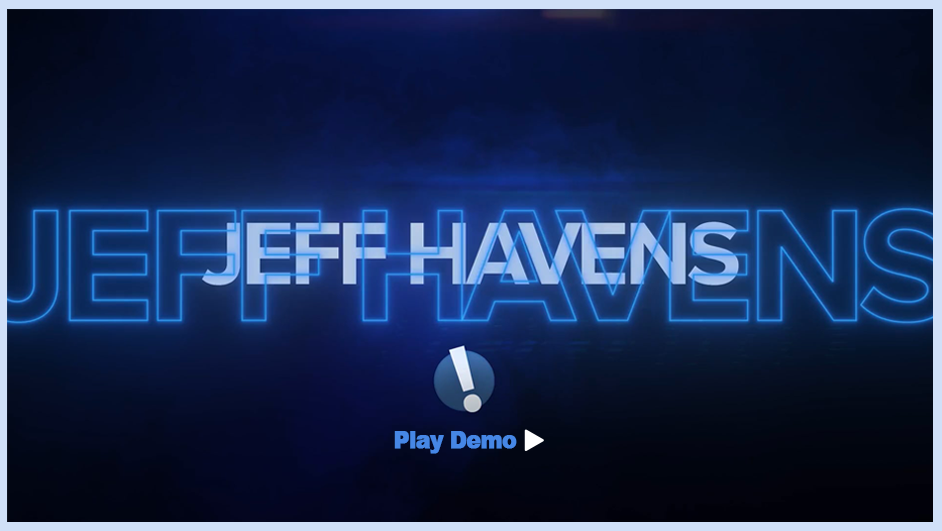 Play Jeff Havens Speaker Demo Video